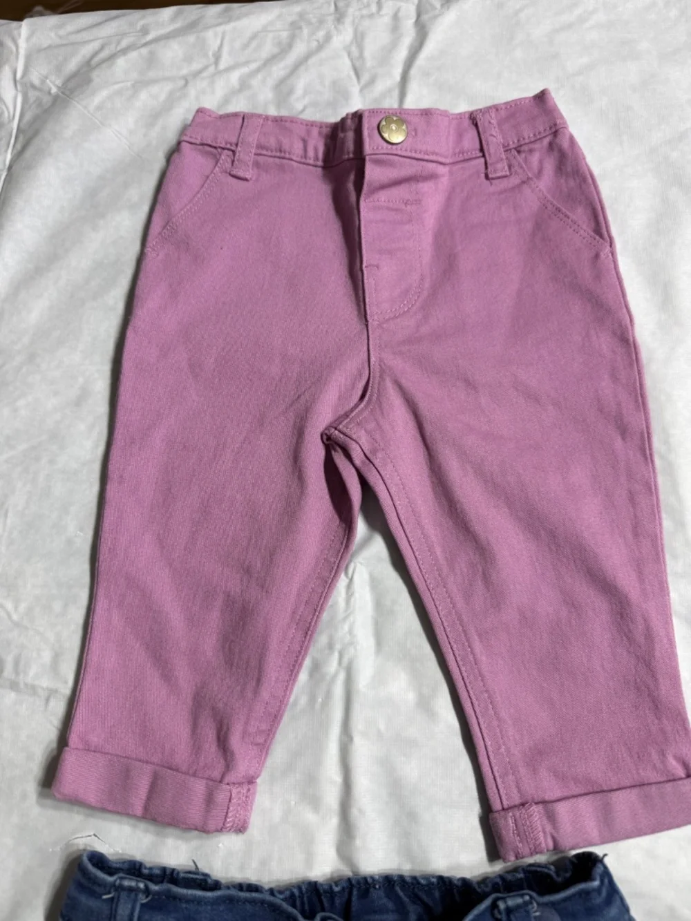 Baby Girl Denim Jeans Pants Bundle Size 6-9 Months Garanimals, Children's Place